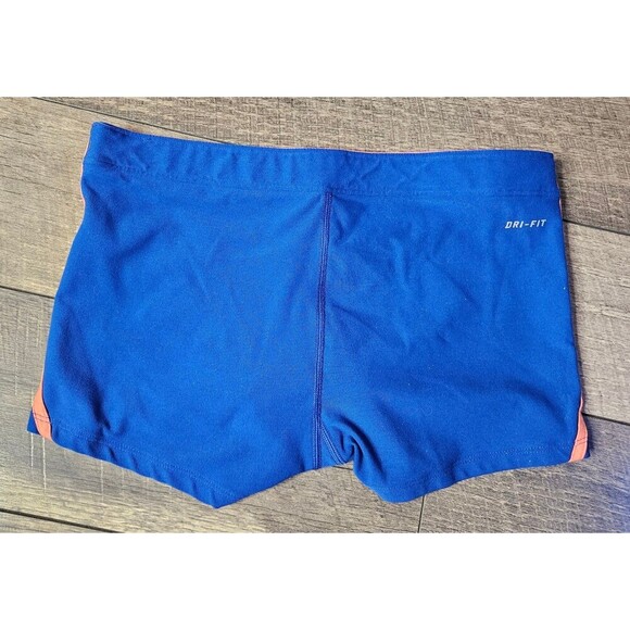 Nike Spandex Dri-Fit Shorts Blue and Pink Medium - Picture 5 of 5